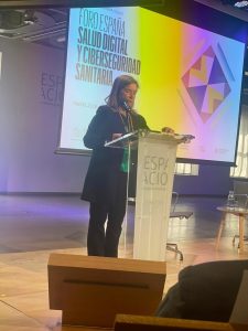 Ana Mato, presidenta de AECEM, clausura la presentación del Foro de Salud Digital y Ciberseguridad Sanitaria